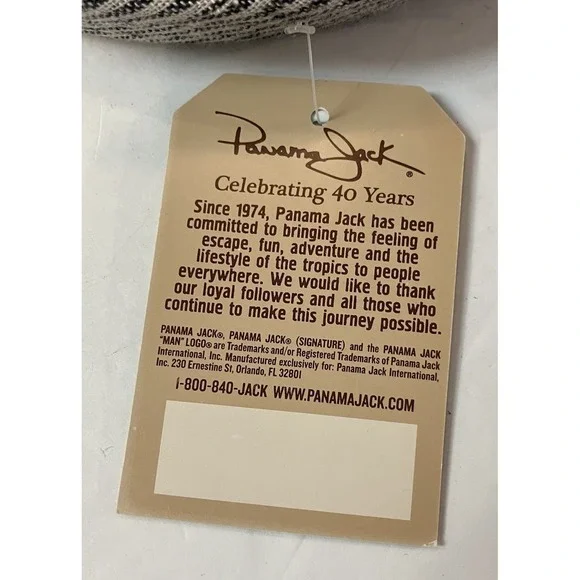 NWT! Panama Jack Hat Size Medium - Picture 7 of 8